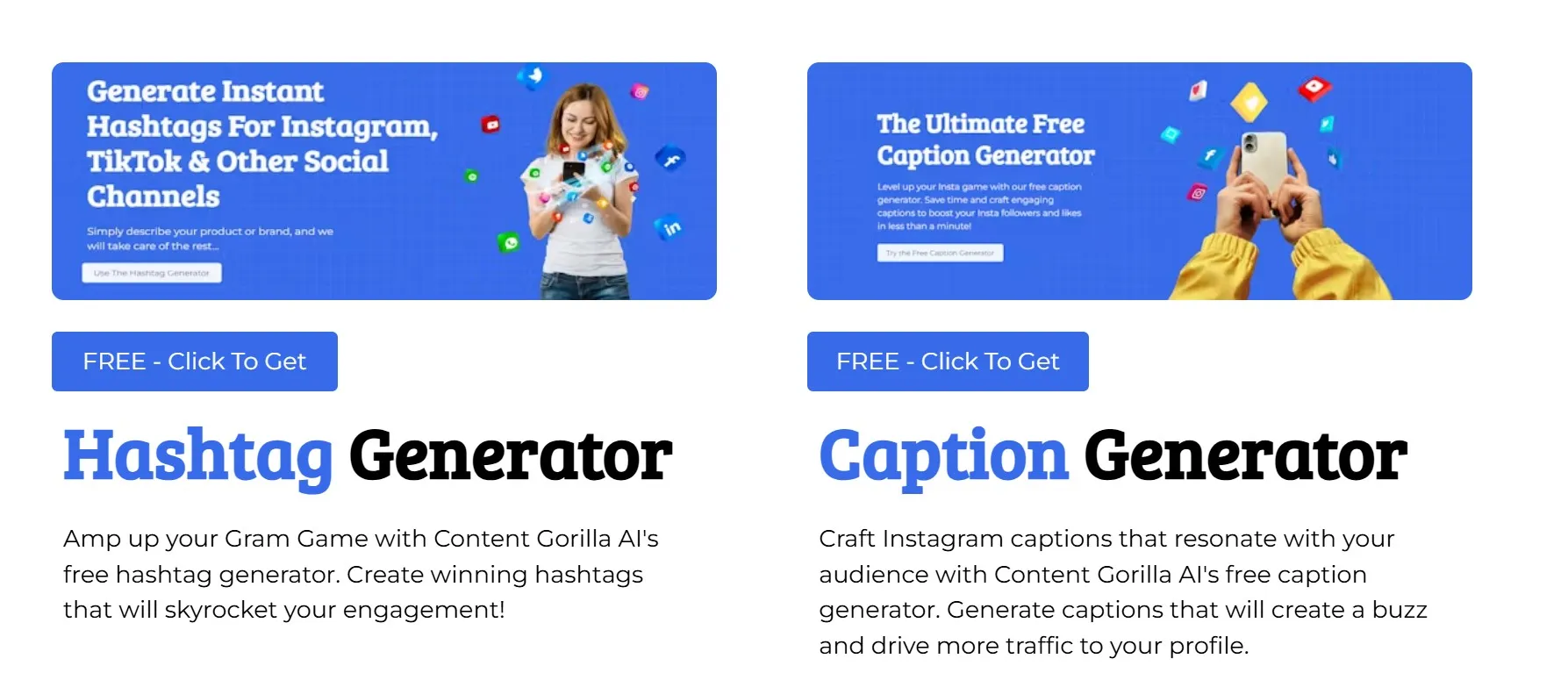 Key Features of Content Gorilla AI