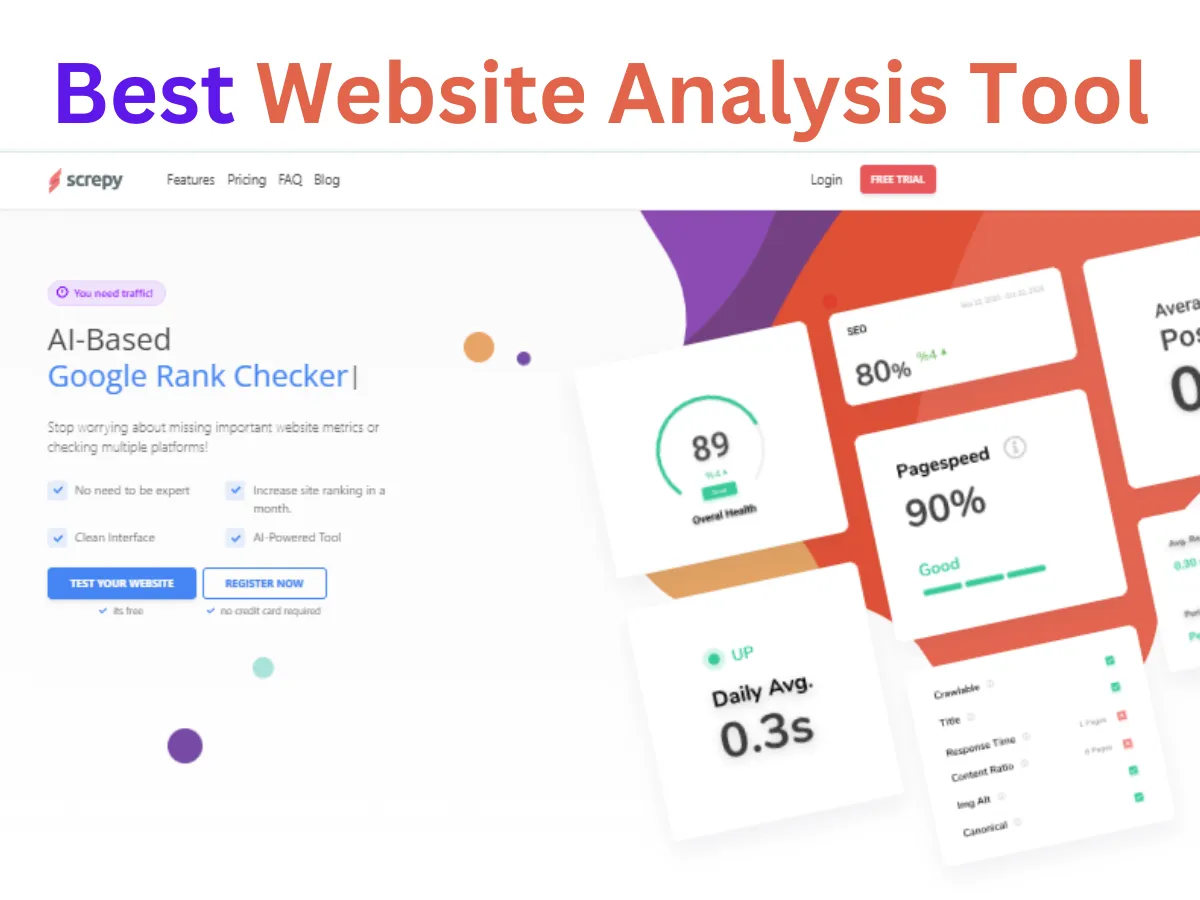 Screpy - AI-Based SEO & Web Analysis Tool