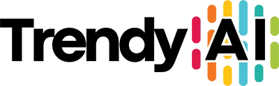 Trendy AI logo black